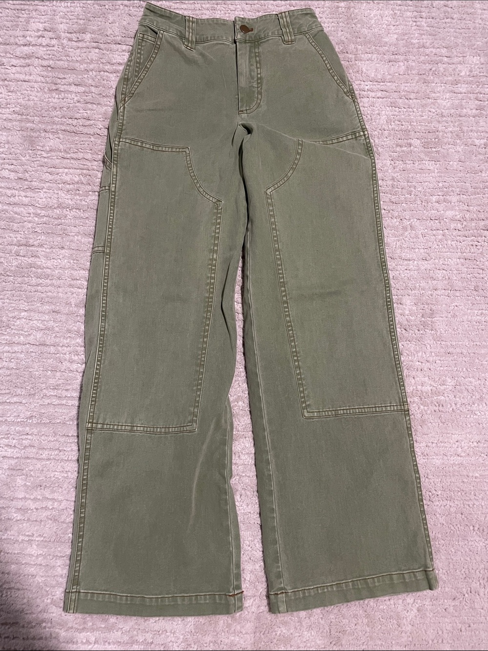 Young Fabulous & Broke Olive Green Jeans